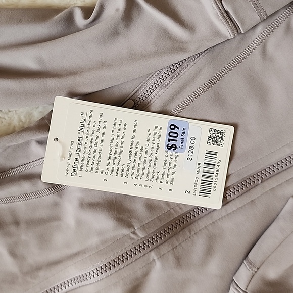 Lululemon Women's Define Gray Jacket - Picture 2 of 4